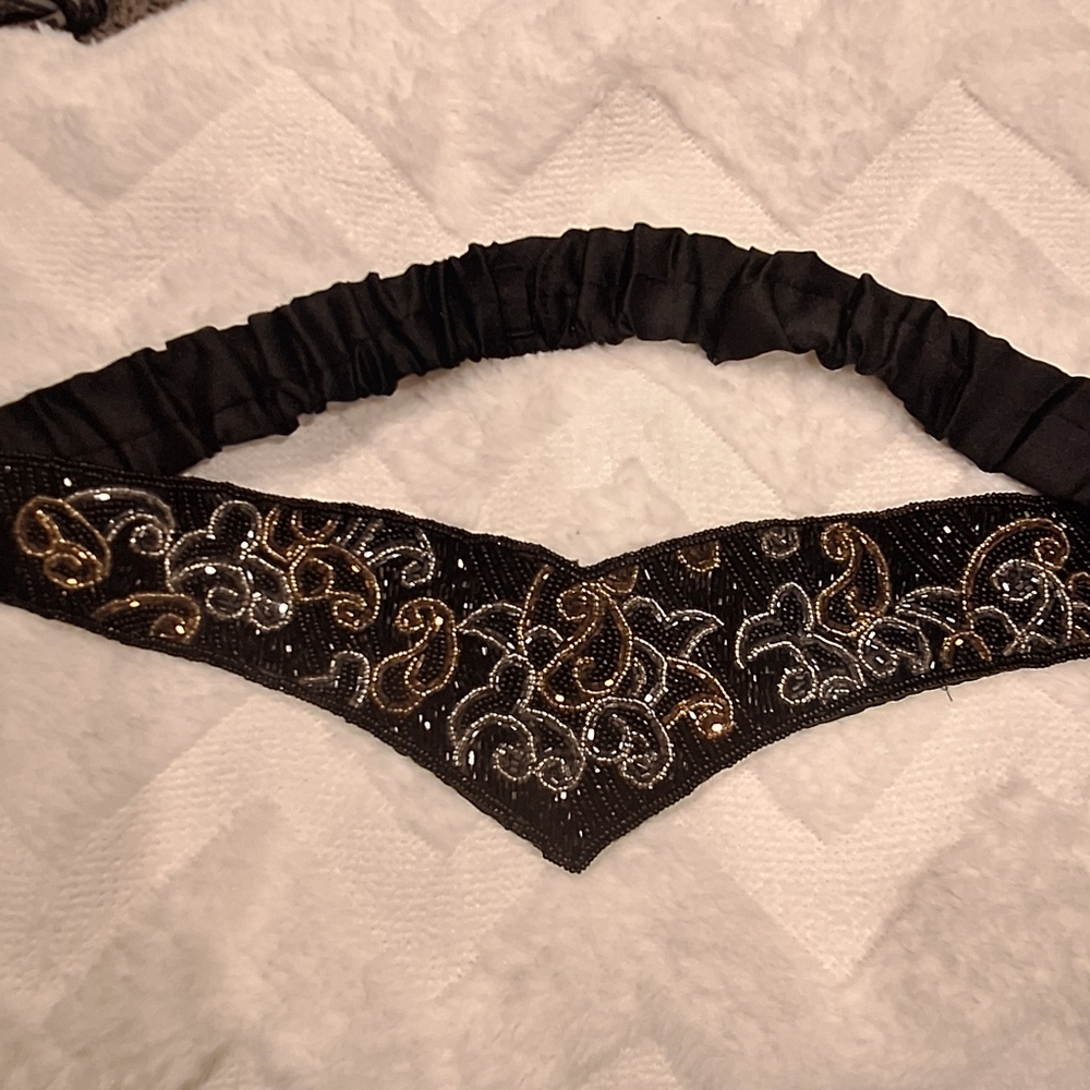 Vintage BEADED belt